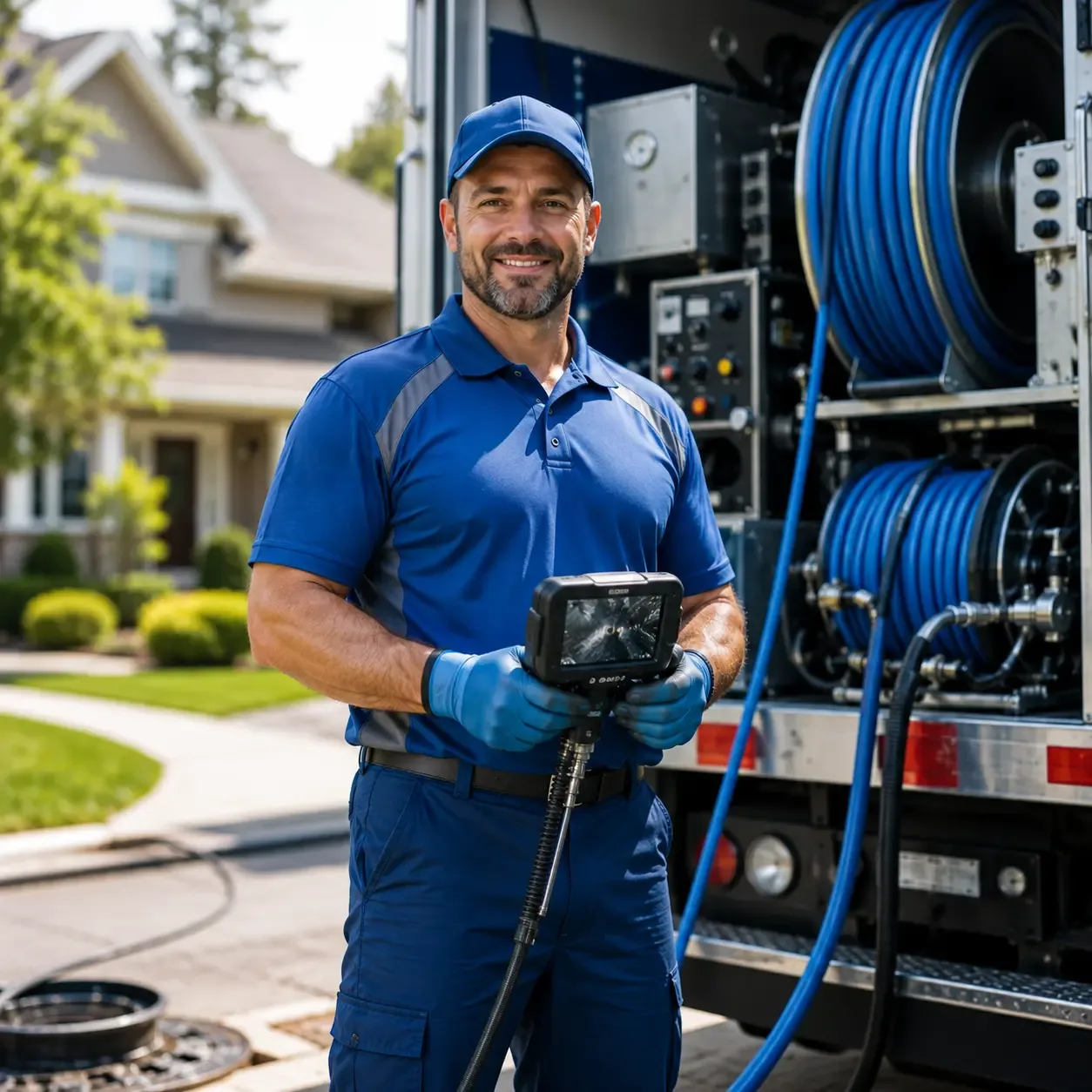 Local outdoor drain cleaning specialists in Losantville, IN